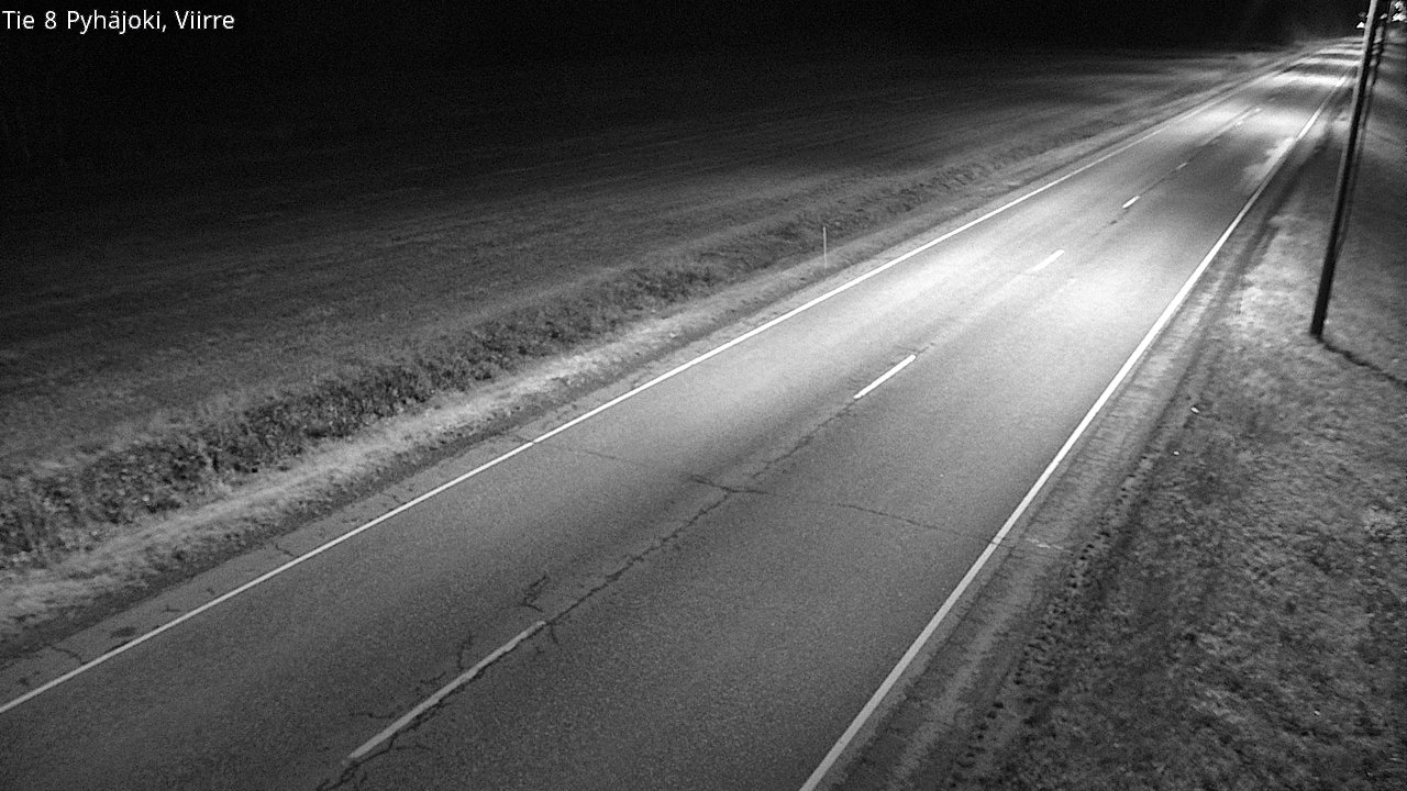 Kelikamerat Kuva Tie 8 Pyhäjoki, Viirre, Pyhäjoki, Pohjois-Pohjanmaa