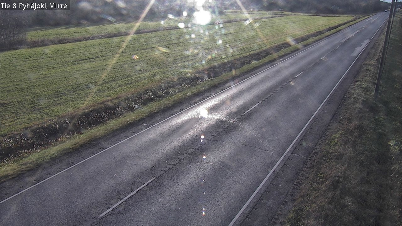 Kelikamerat Kuva Tie 8 Pyhäjoki, Viirre, Pyhäjoki, Pohjois-Pohjanmaa