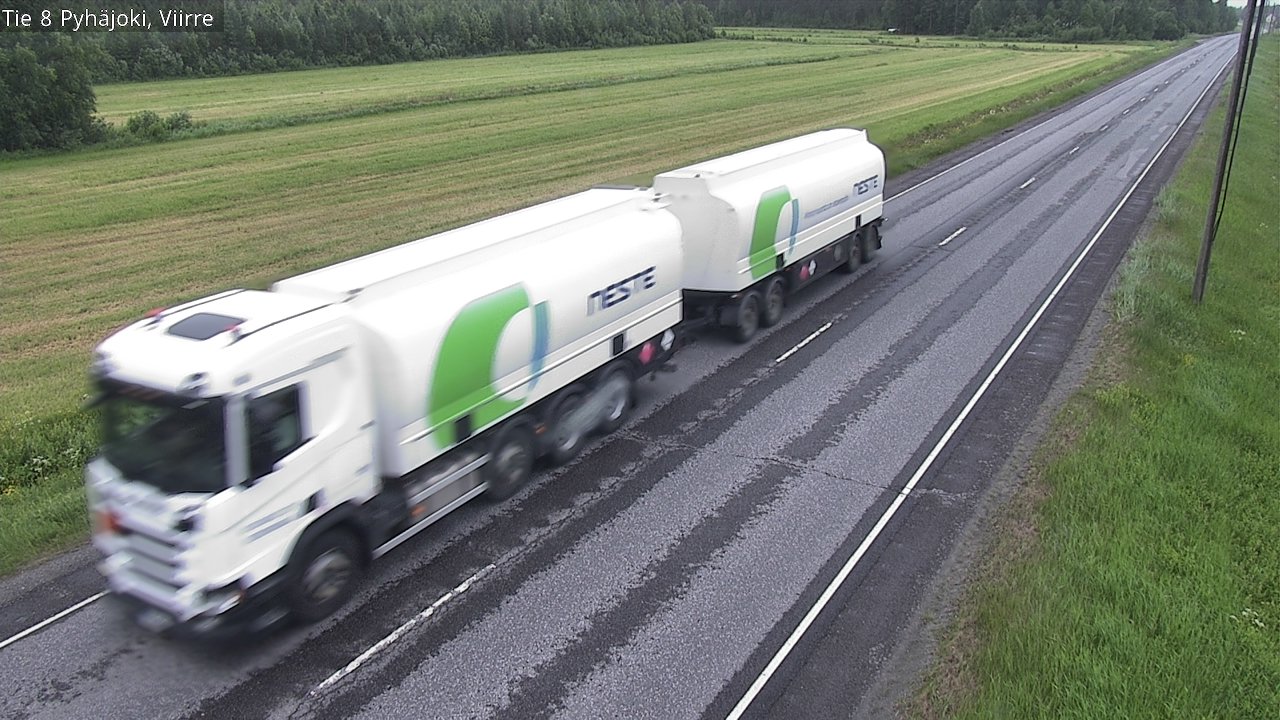 Kelikamerat Kuva Tie 8 Pyhäjoki, Viirre, Pyhäjoki, Pohjois-Pohjanmaa