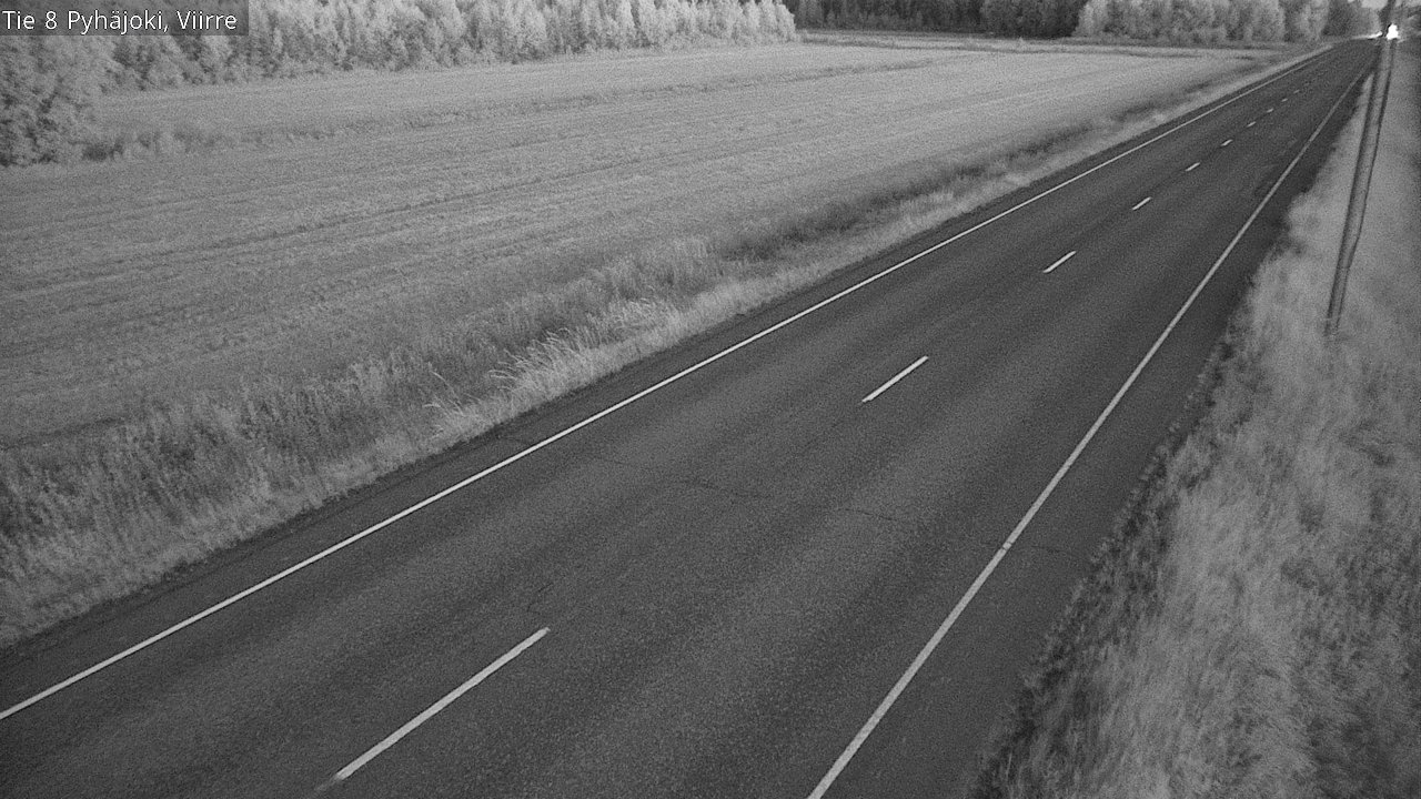 Kelikamerat Kuva Tie 8 Pyhäjoki, Viirre, Pyhäjoki, Pohjois-Pohjanmaa