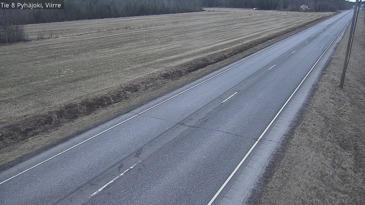 Kelikamerat Kuva Tie 8 Pyhäjoki, Viirre, Pyhäjoki, Pohjois-Pohjanmaa