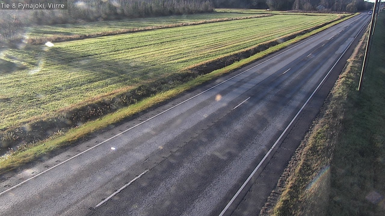 Kelikamerat Kuva Tie 8 Pyhäjoki, Viirre, Pyhäjoki, Pohjois-Pohjanmaa