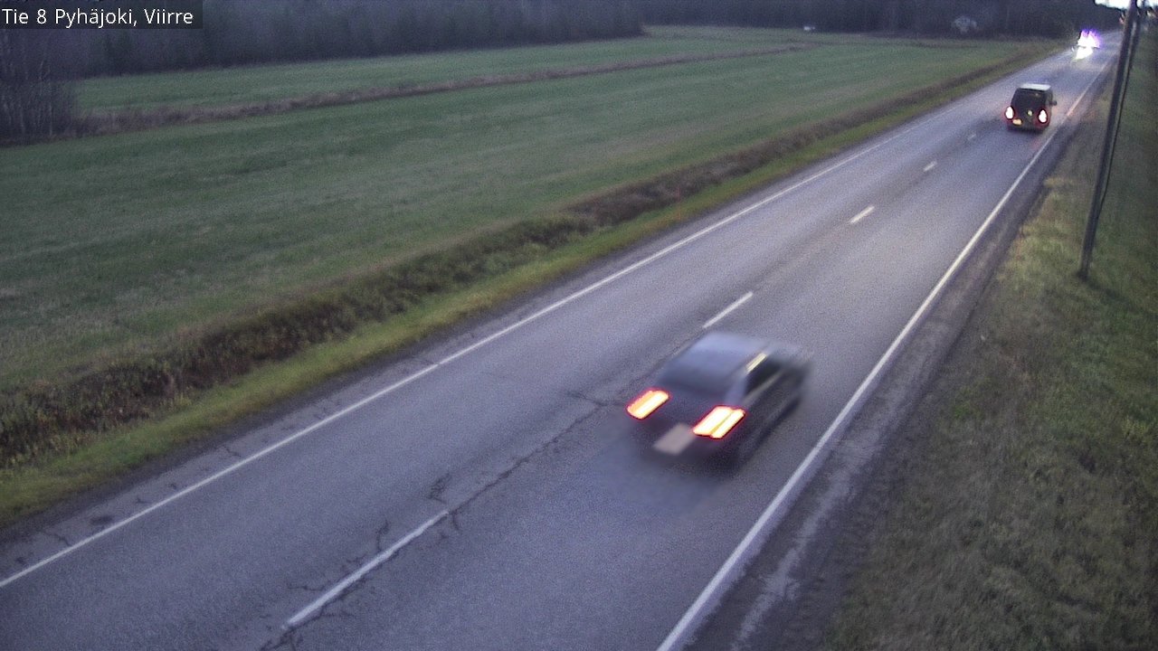 Kelikamerat Kuva Tie 8 Pyhäjoki, Viirre, Pyhäjoki, Pohjois-Pohjanmaa