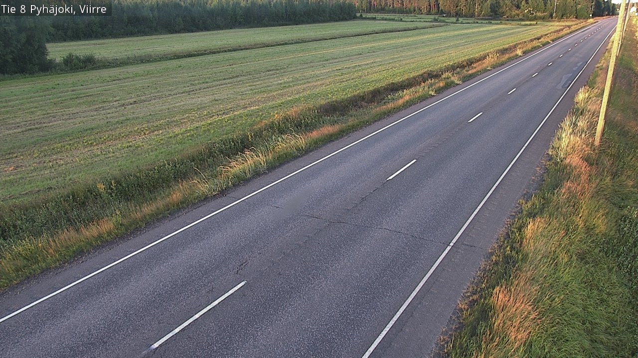 Kelikamerat Kuva Tie 8 Pyhäjoki, Viirre, Pyhäjoki, Pohjois-Pohjanmaa