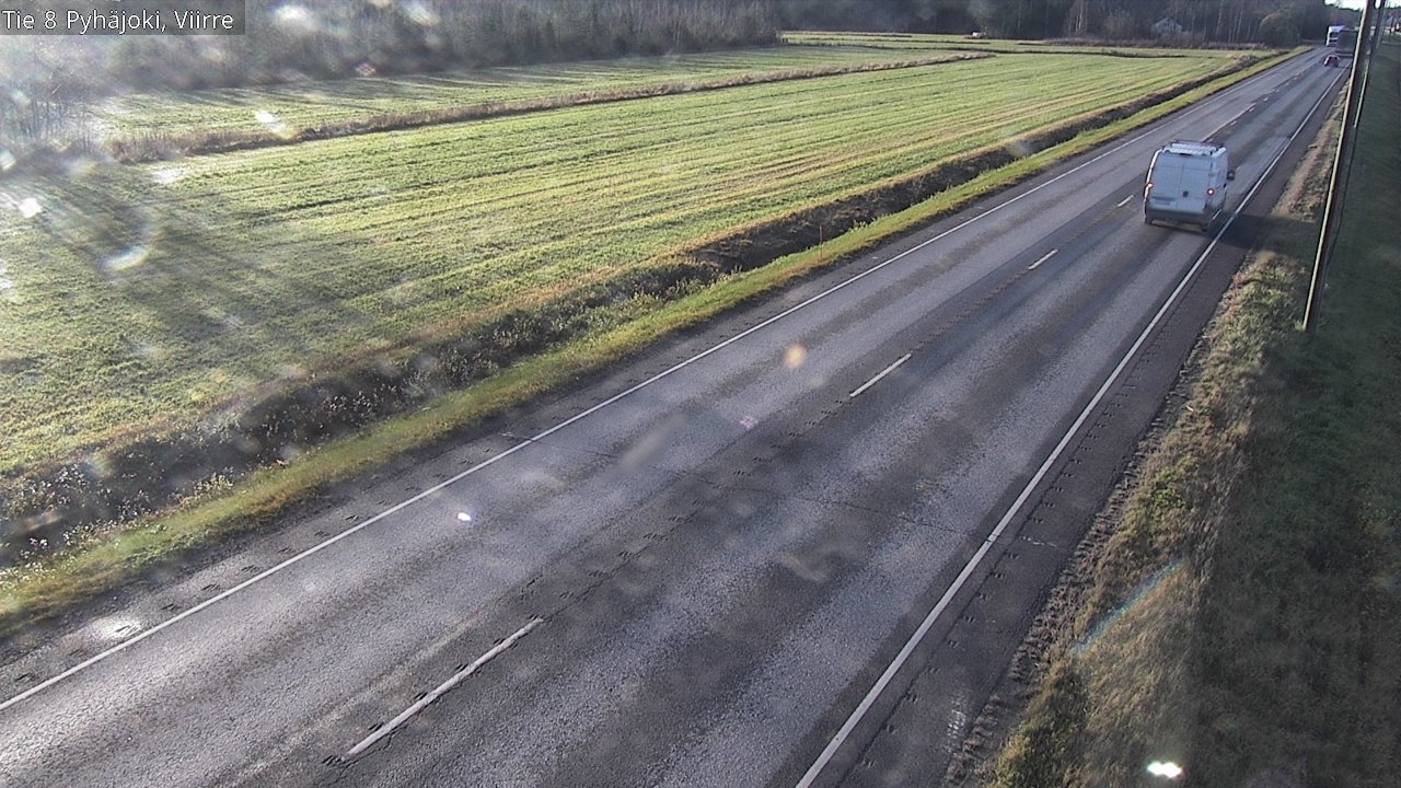 Kelikamerat Kuva Tie 8 Pyhäjoki, Viirre, Pyhäjoki, Pohjois-Pohjanmaa
