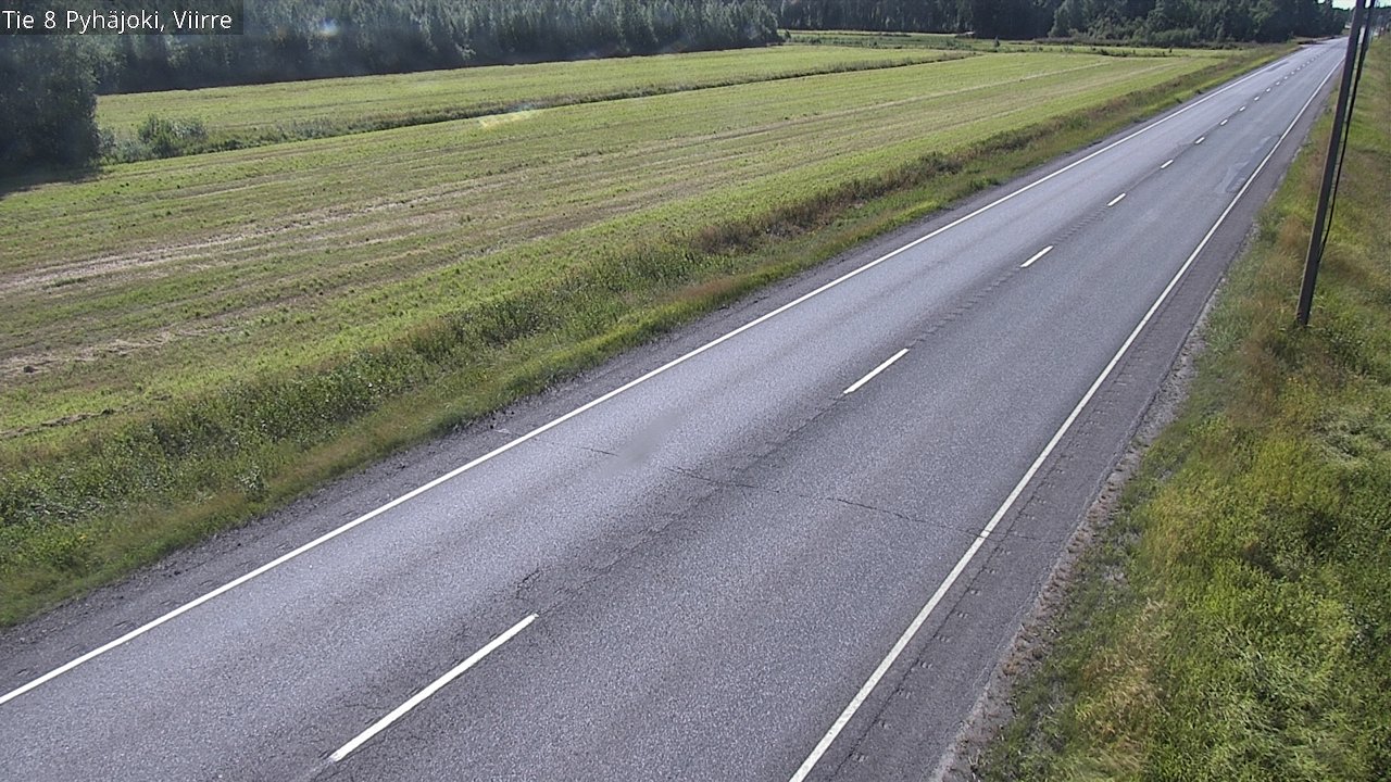 Kelikamerat Kuva Tie 8 Pyhäjoki, Viirre, Pyhäjoki, Pohjois-Pohjanmaa