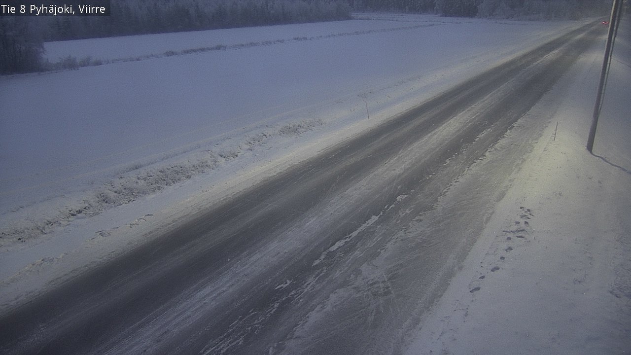 Kelikamerat Kuva Tie 8 Pyhäjoki, Viirre, Pyhäjoki, Pohjois-Pohjanmaa