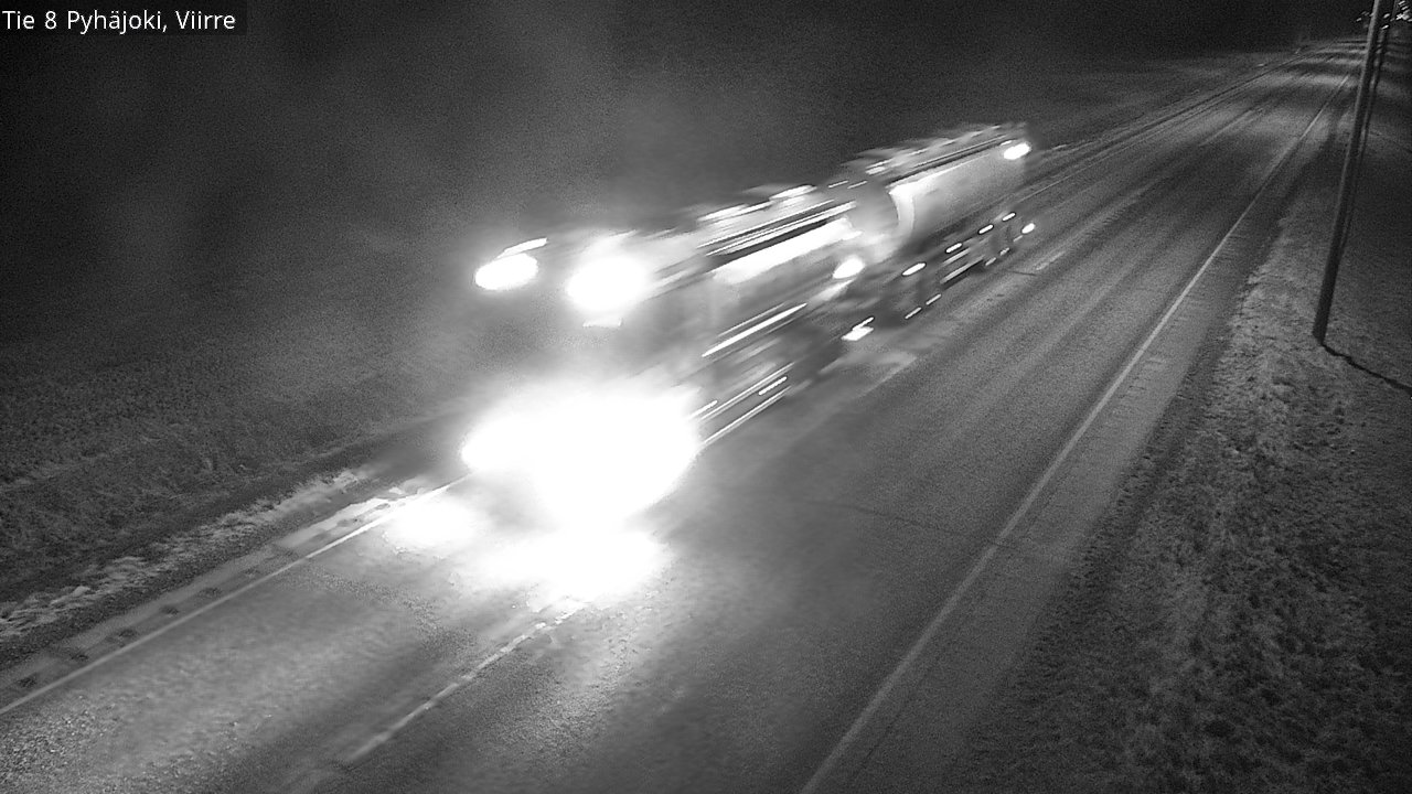 Kelikamerat Kuva Tie 8 Pyhäjoki, Viirre, Pyhäjoki, Pohjois-Pohjanmaa