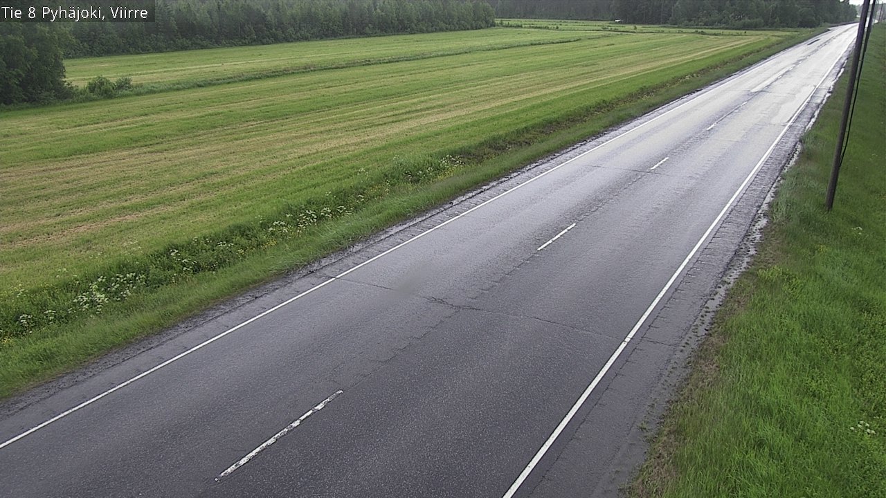 Kelikamerat Kuva Tie 8 Pyhäjoki, Viirre, Pyhäjoki, Pohjois-Pohjanmaa