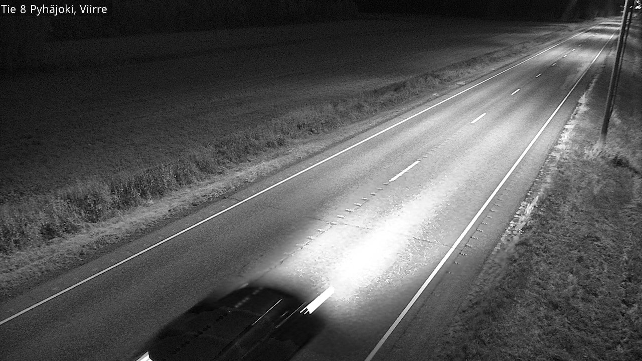 Kelikamerat Kuva Tie 8 Pyhäjoki, Viirre, Pyhäjoki, Pohjois-Pohjanmaa