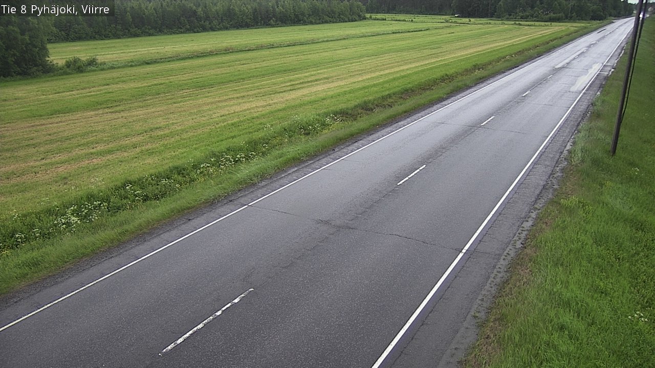 Kelikamerat Kuva Tie 8 Pyhäjoki, Viirre, Pyhäjoki, Pohjois-Pohjanmaa