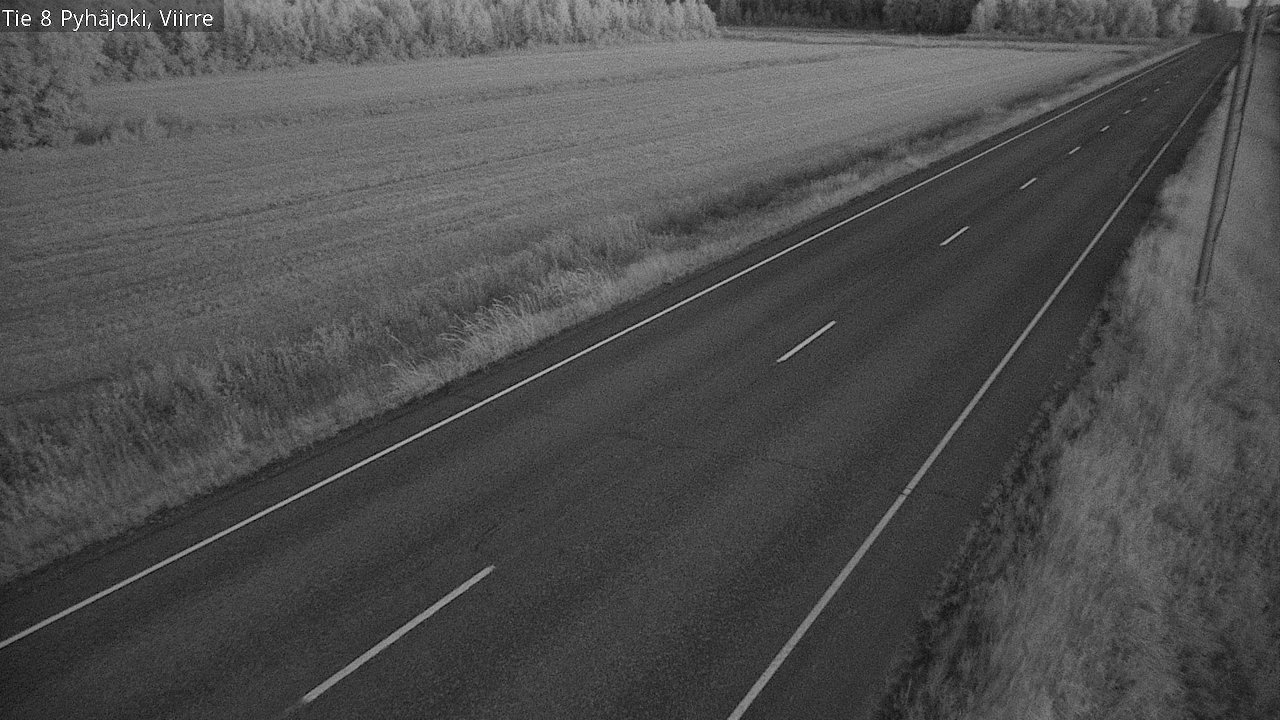Kelikamerat Kuva Tie 8 Pyhäjoki, Viirre, Pyhäjoki, Pohjois-Pohjanmaa