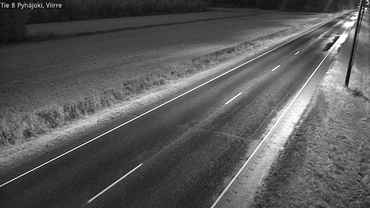 Kelikamerat Kuva Tie 8 Pyhäjoki, Viirre, Pyhäjoki, Pohjois-Pohjanmaa