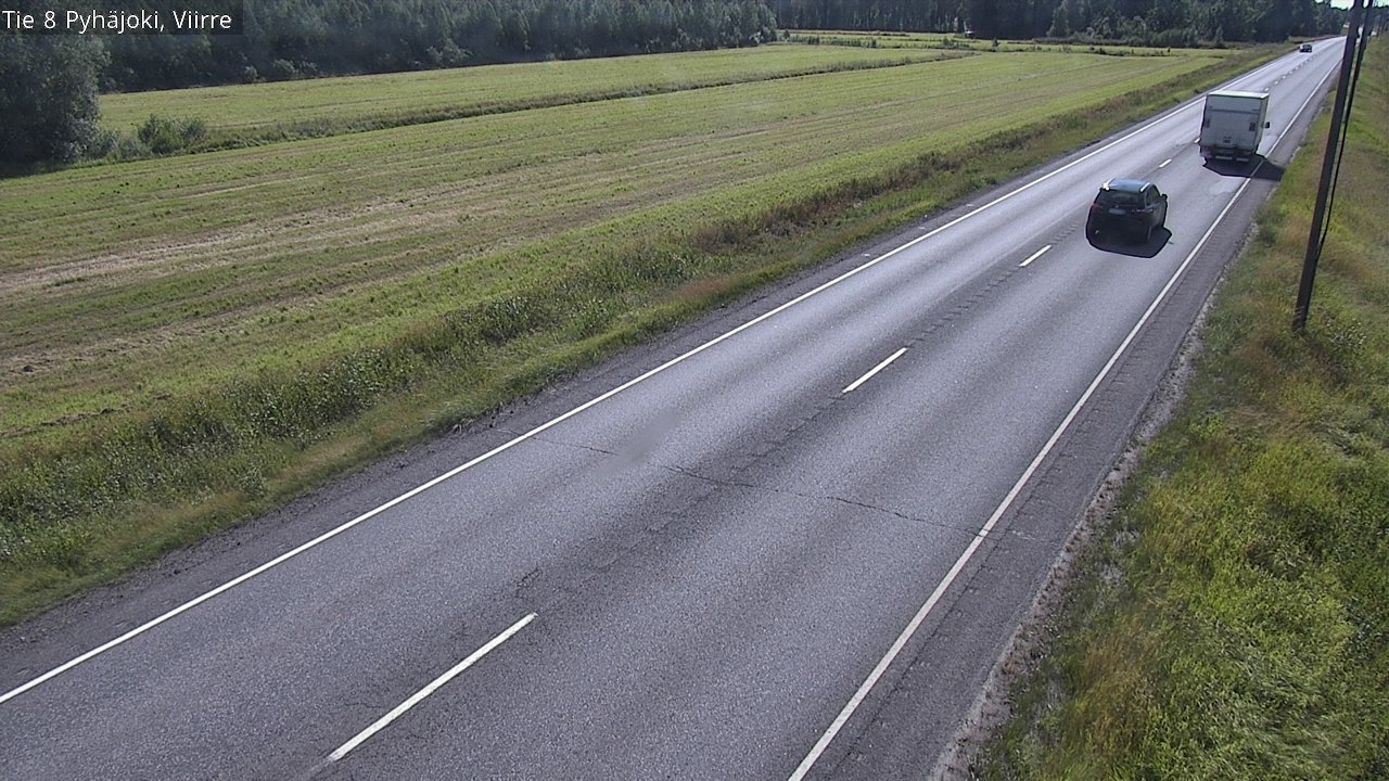 Kelikamerat Kuva Tie 8 Pyhäjoki, Viirre, Pyhäjoki, Pohjois-Pohjanmaa