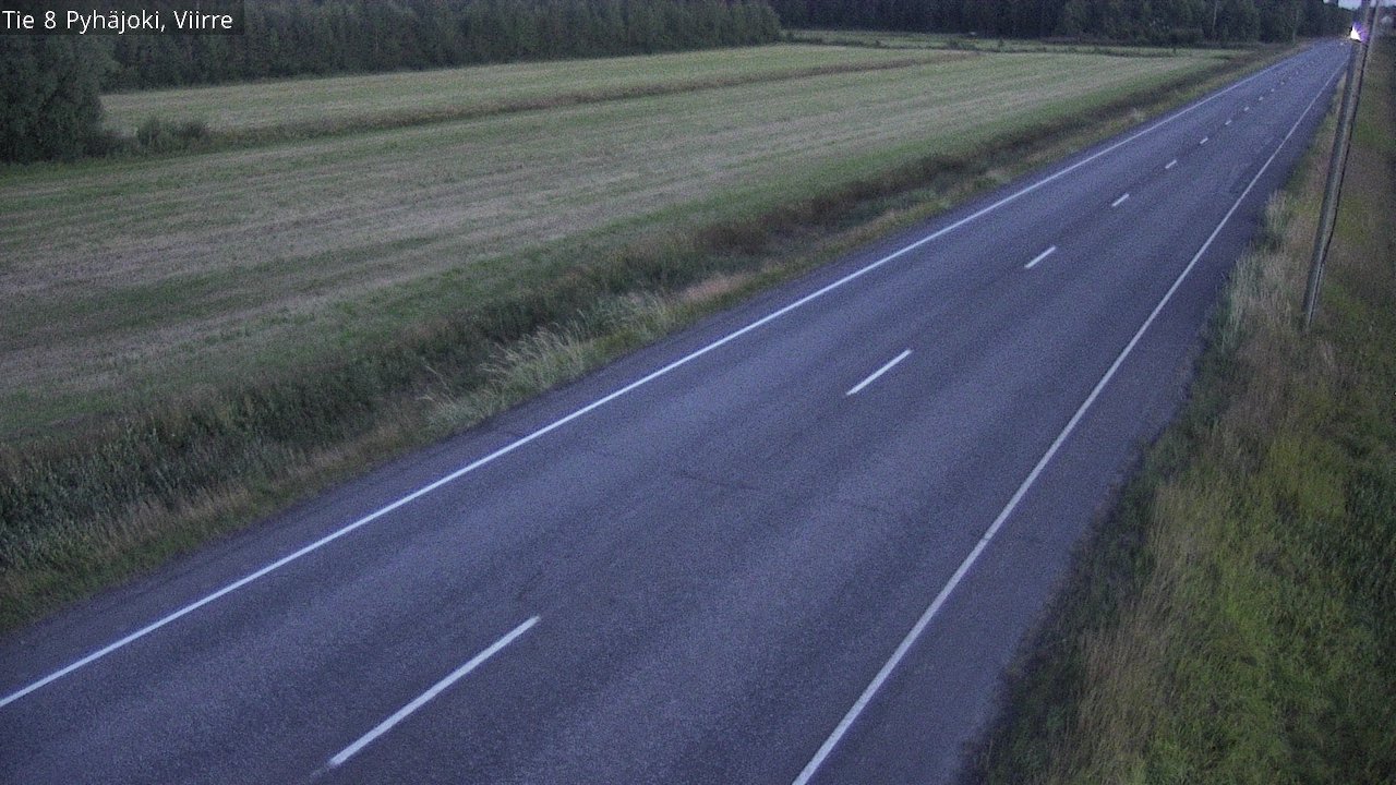 Kelikamerat Kuva Tie 8 Pyhäjoki, Viirre, Pyhäjoki, Pohjois-Pohjanmaa