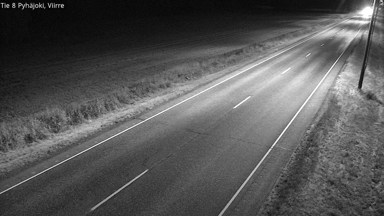 Kelikamerat Kuva Tie 8 Pyhäjoki, Viirre, Pyhäjoki, Pohjois-Pohjanmaa