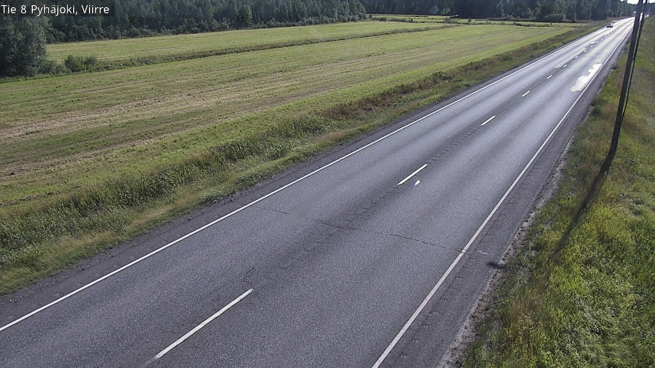 Kelikamerat Kuva Tie 8 Pyhäjoki, Viirre, Pyhäjoki, Pohjois-Pohjanmaa