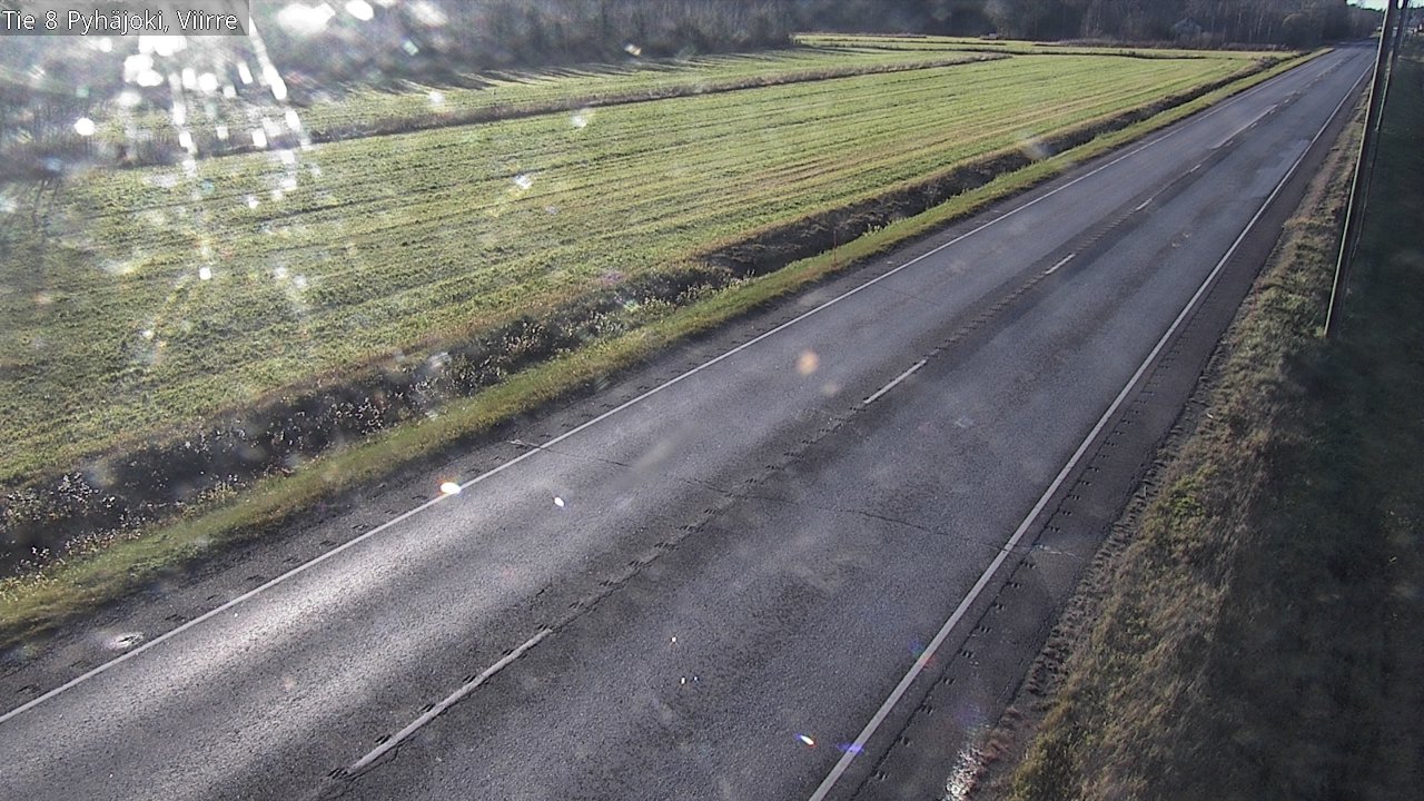 Kelikamerat Kuva Tie 8 Pyhäjoki, Viirre, Pyhäjoki, Pohjois-Pohjanmaa