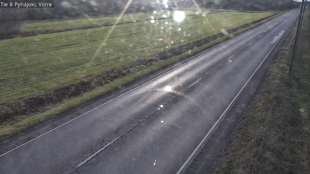 Kelikamerat Kuva Tie 8 Pyhäjoki, Viirre, Pyhäjoki, Pohjois-Pohjanmaa