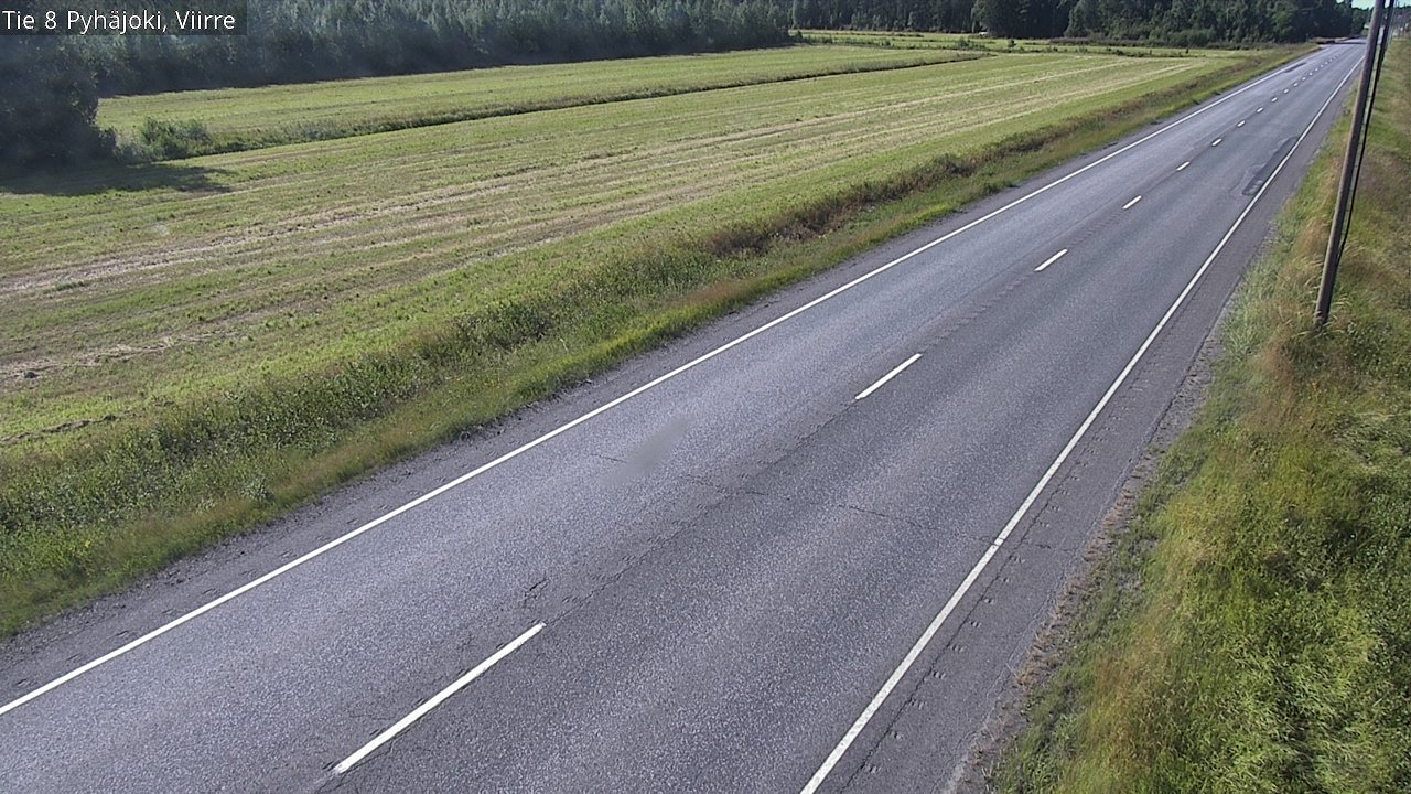 Kelikamerat Kuva Tie 8 Pyhäjoki, Viirre, Pyhäjoki, Pohjois-Pohjanmaa