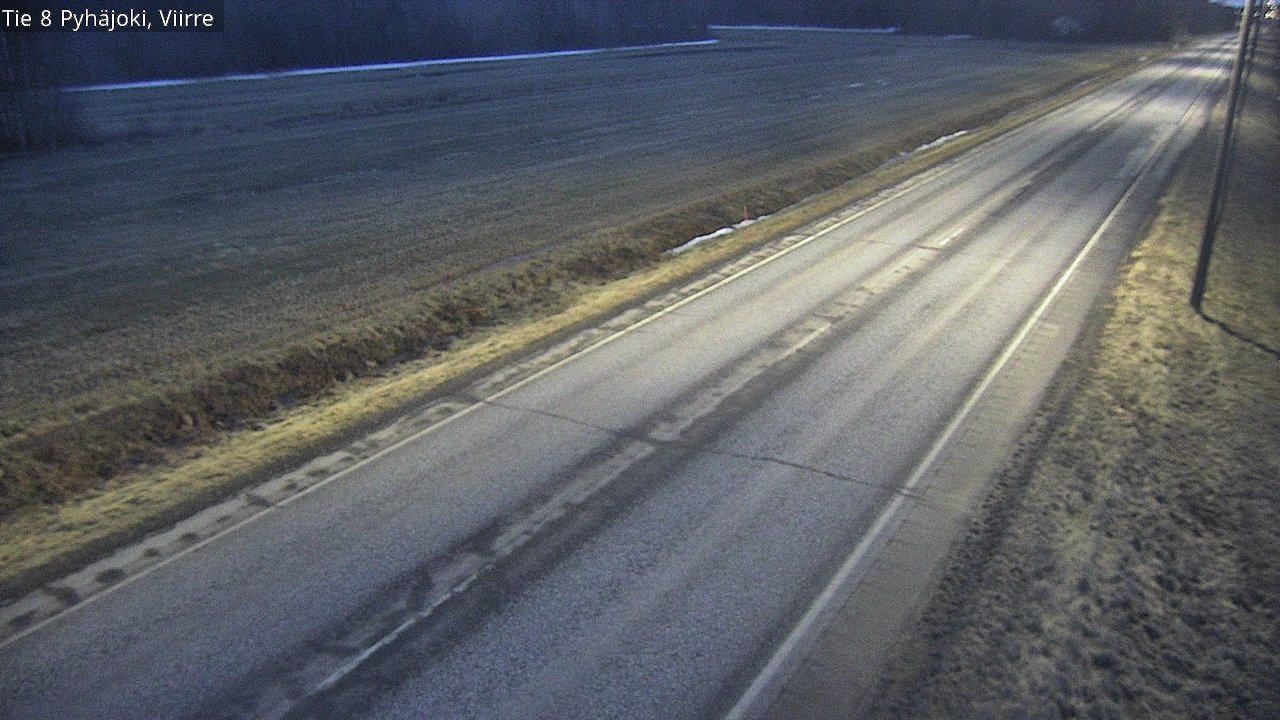 Kelikamerat Kuva Tie 8 Pyhäjoki, Viirre, Pyhäjoki, Pohjois-Pohjanmaa