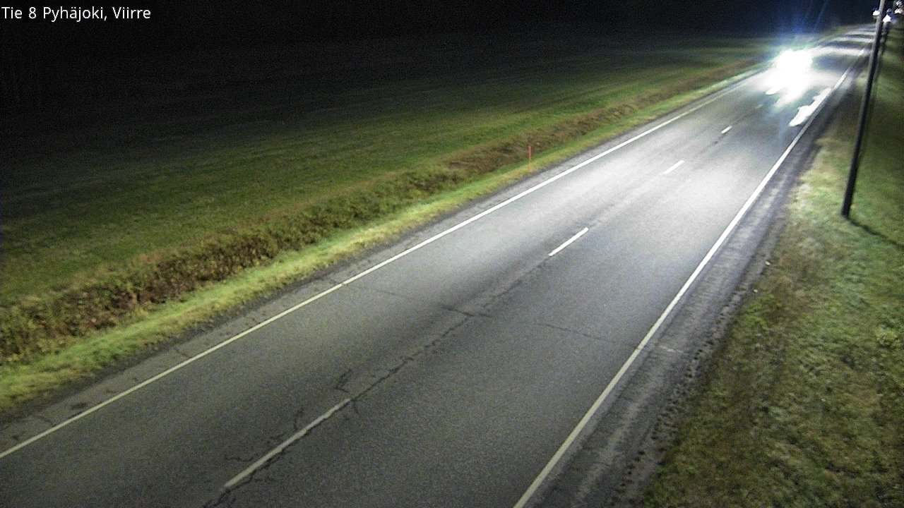 Kelikamerat Kuva Tie 8 Pyhäjoki, Viirre, Pyhäjoki, Pohjois-Pohjanmaa