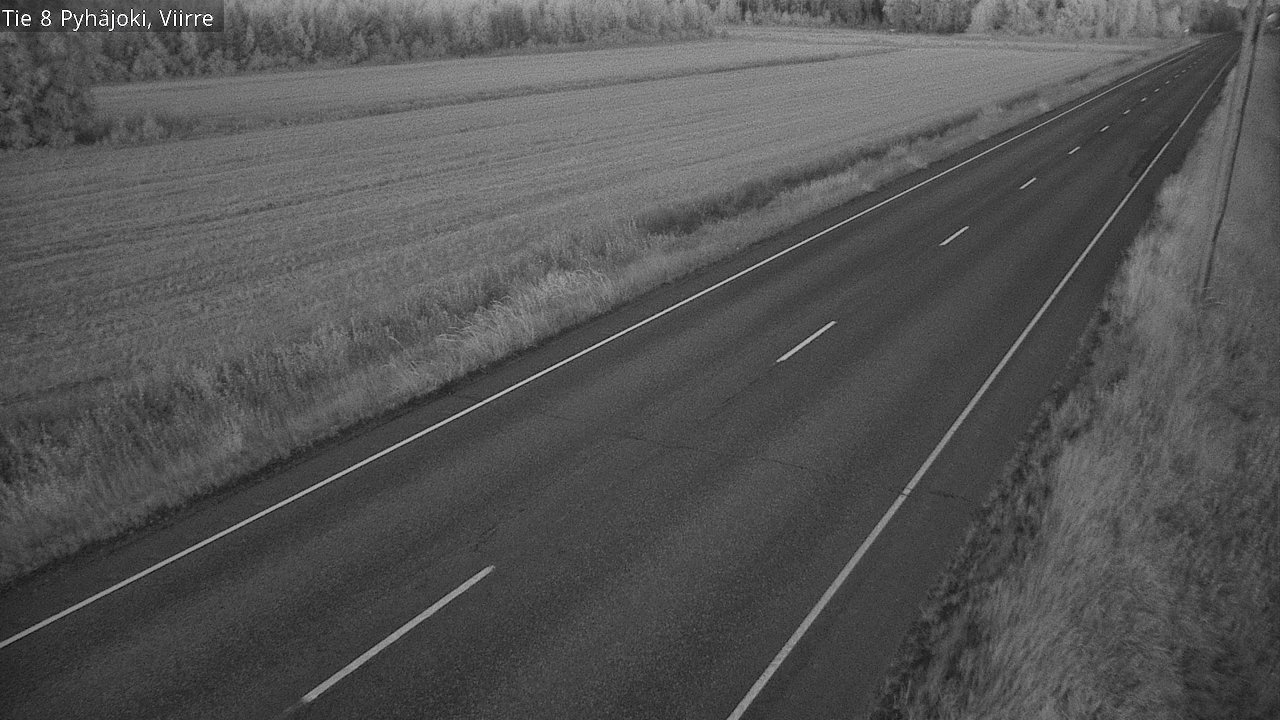 Kelikamerat Kuva Tie 8 Pyhäjoki, Viirre, Pyhäjoki, Pohjois-Pohjanmaa