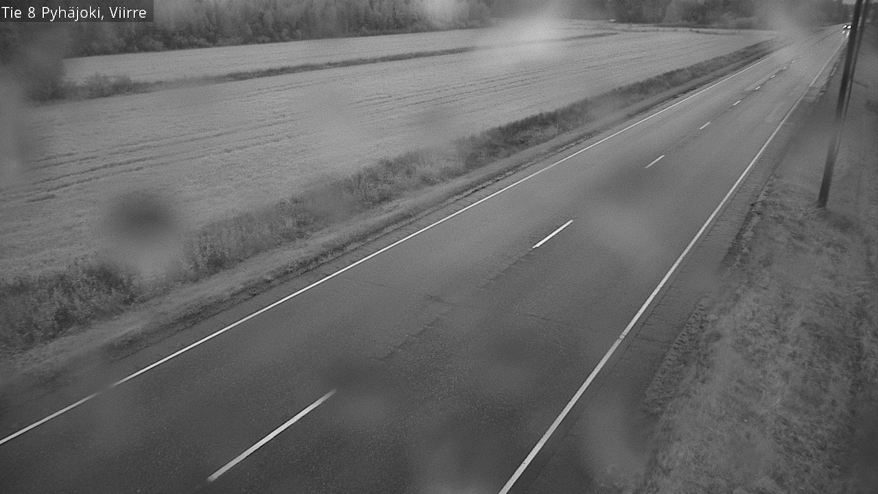 Kelikamerat Kuva Tie 8 Pyhäjoki, Viirre, Pyhäjoki, Pohjois-Pohjanmaa