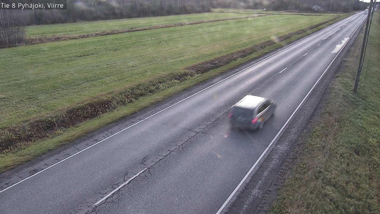 Kelikamerat Kuva Tie 8 Pyhäjoki, Viirre, Pyhäjoki, Pohjois-Pohjanmaa