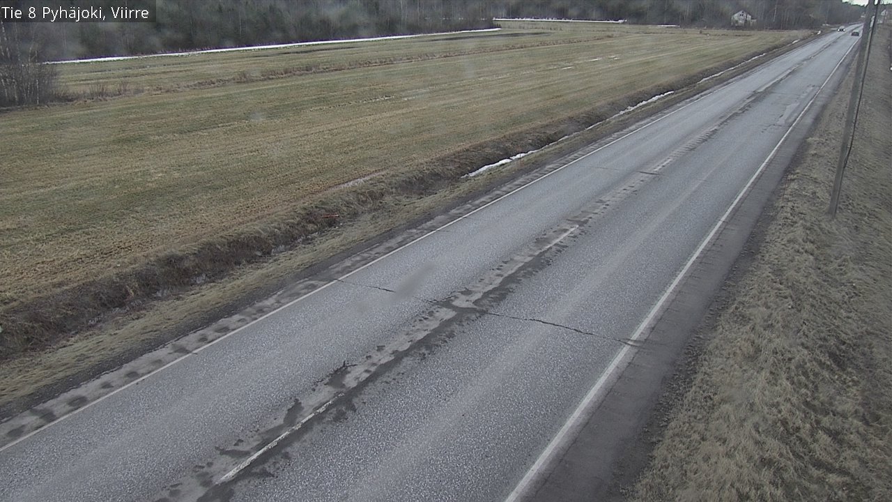 Kelikamerat Kuva Tie 8 Pyhäjoki, Viirre, Pyhäjoki, Pohjois-Pohjanmaa