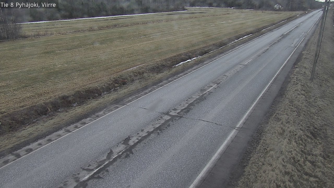 Kelikamerat Kuva Tie 8 Pyhäjoki, Viirre, Pyhäjoki, Pohjois-Pohjanmaa