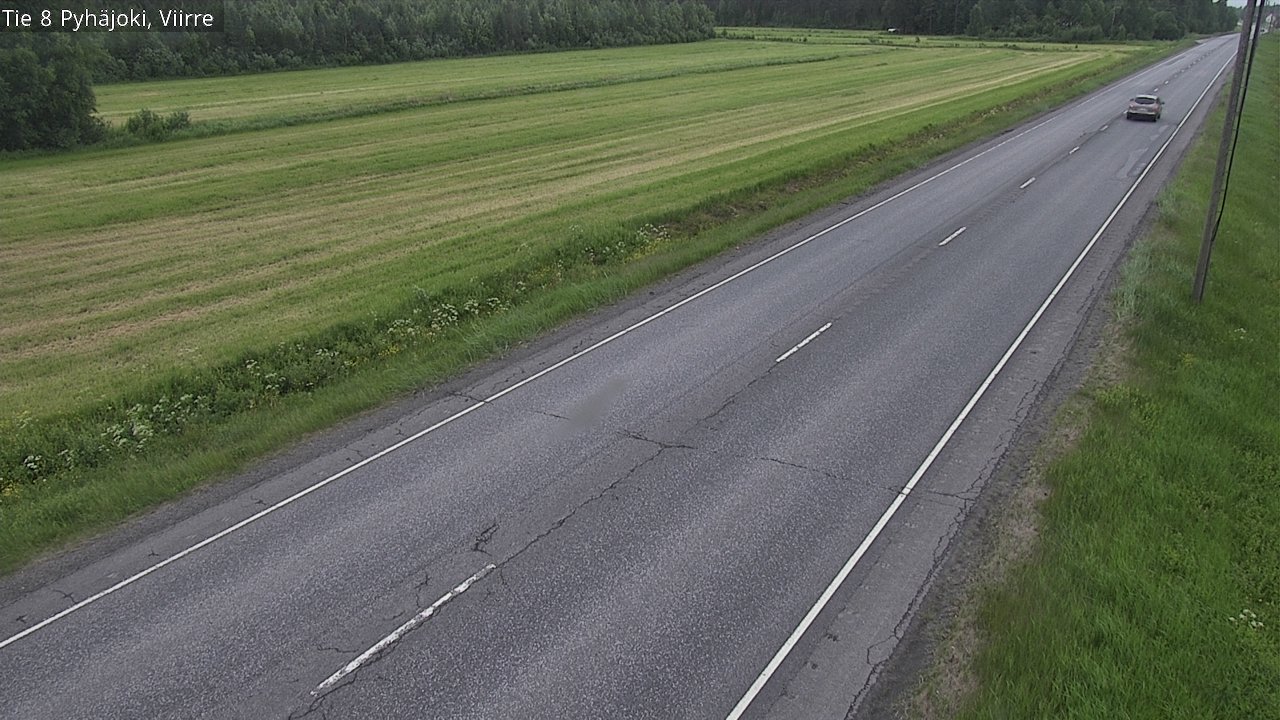 Kelikamerat Kuva Tie 8 Pyhäjoki, Viirre, Pyhäjoki, Pohjois-Pohjanmaa