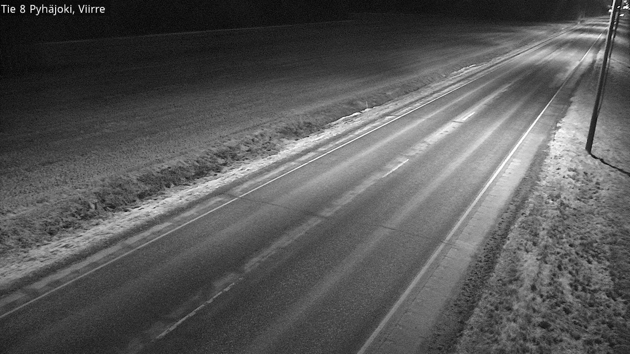 Kelikamerat Kuva Tie 8 Pyhäjoki, Viirre, Pyhäjoki, Pohjois-Pohjanmaa