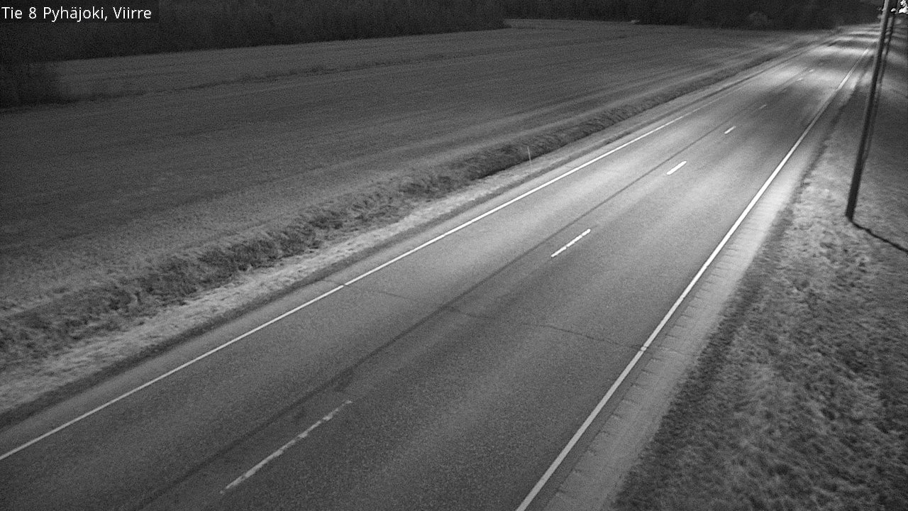 Kelikamerat Kuva Tie 8 Pyhäjoki, Viirre, Pyhäjoki, Pohjois-Pohjanmaa