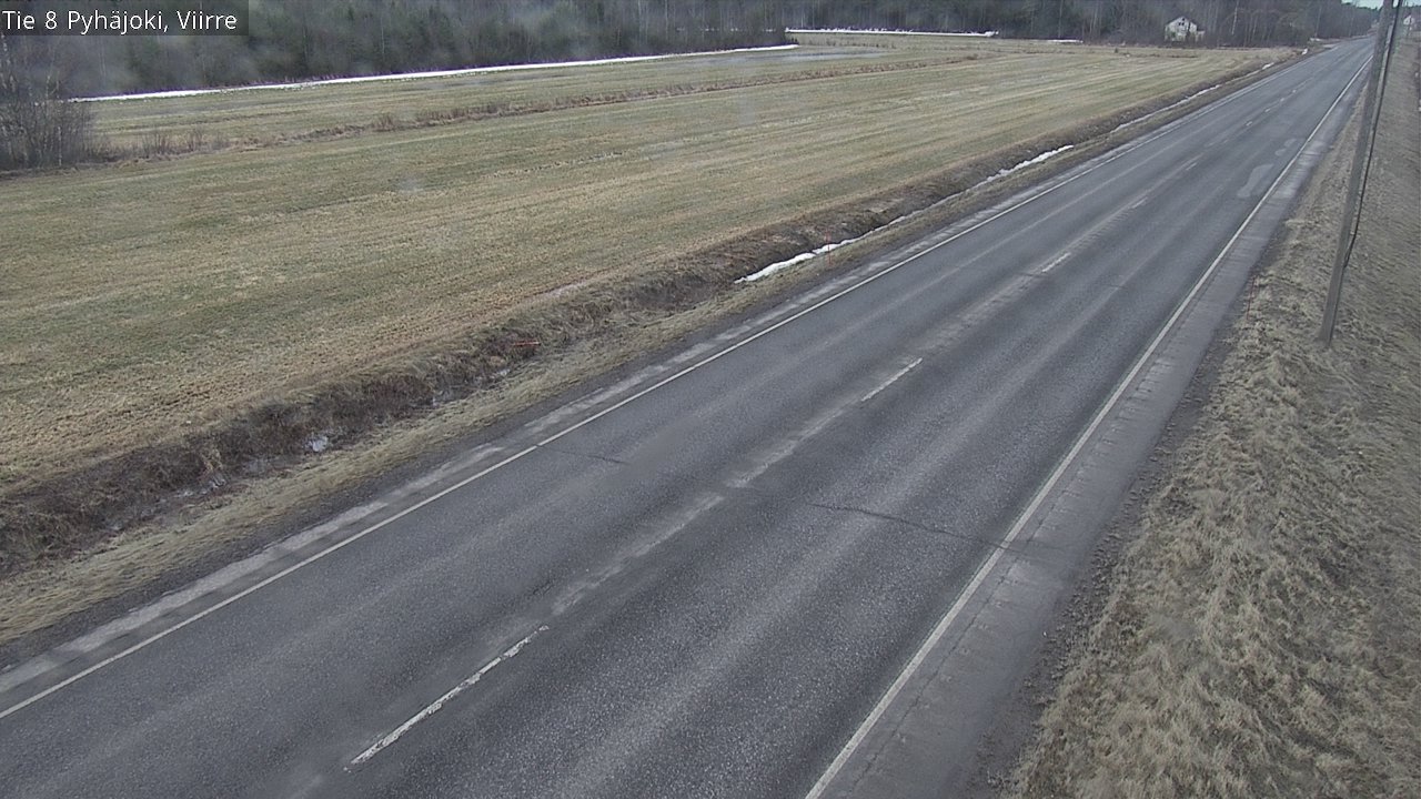 Kelikamerat Kuva Tie 8 Pyhäjoki, Viirre, Pyhäjoki, Pohjois-Pohjanmaa