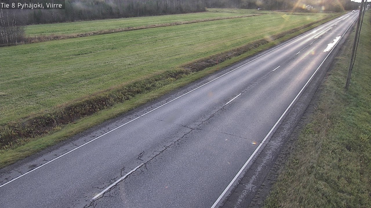 Kelikamerat Kuva Tie 8 Pyhäjoki, Viirre, Pyhäjoki, Pohjois-Pohjanmaa