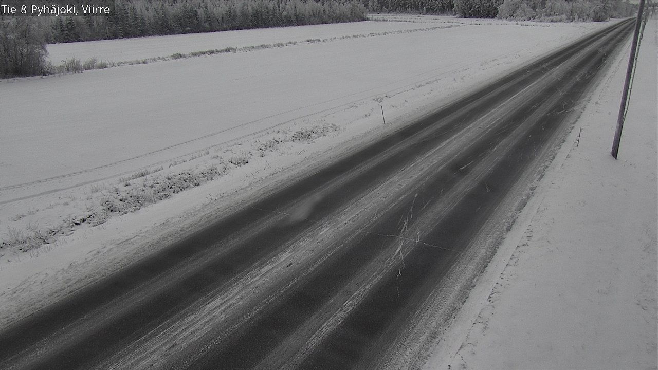 Kelikamerat Kuva Tie 8 Pyhäjoki, Viirre, Pyhäjoki, Pohjois-Pohjanmaa