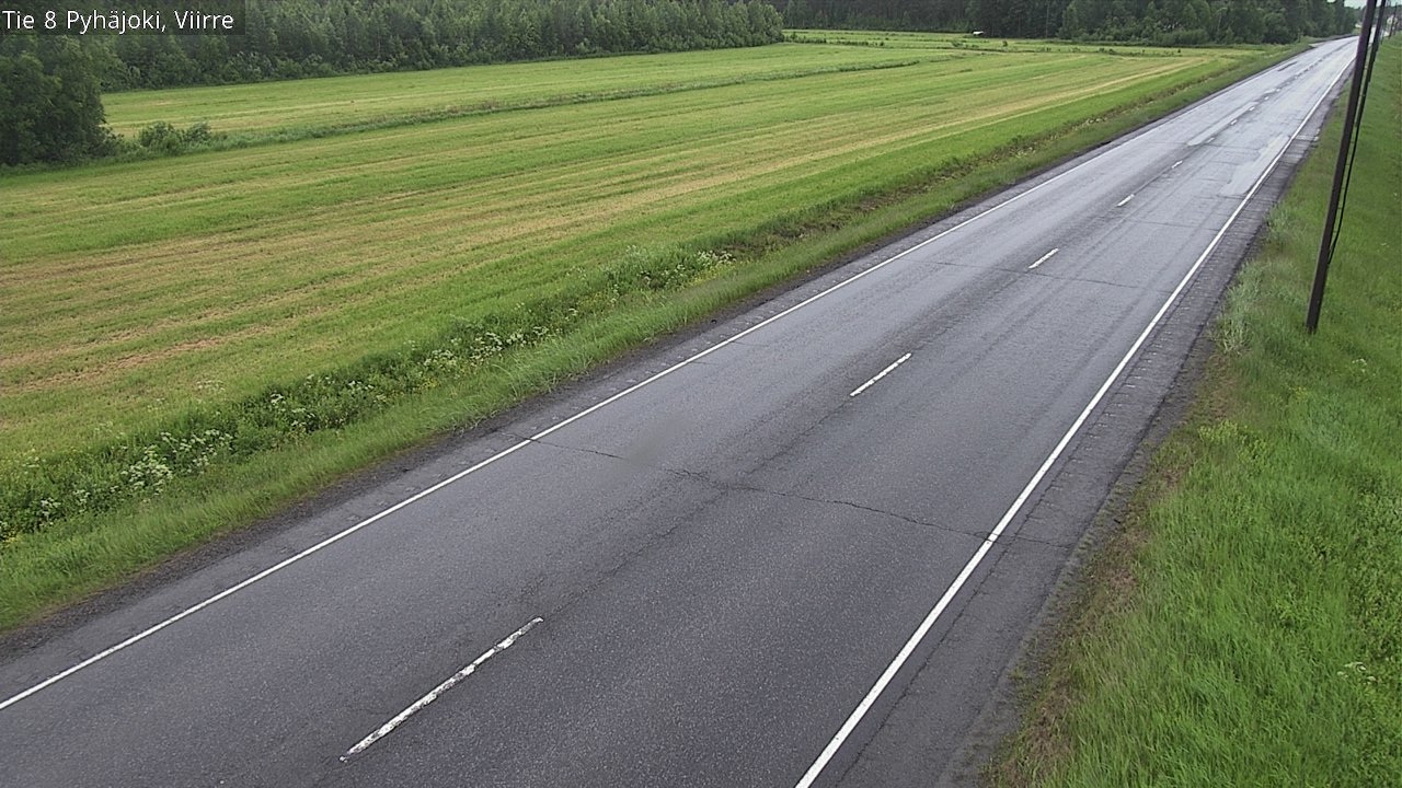 Kelikamerat Kuva Tie 8 Pyhäjoki, Viirre, Pyhäjoki, Pohjois-Pohjanmaa