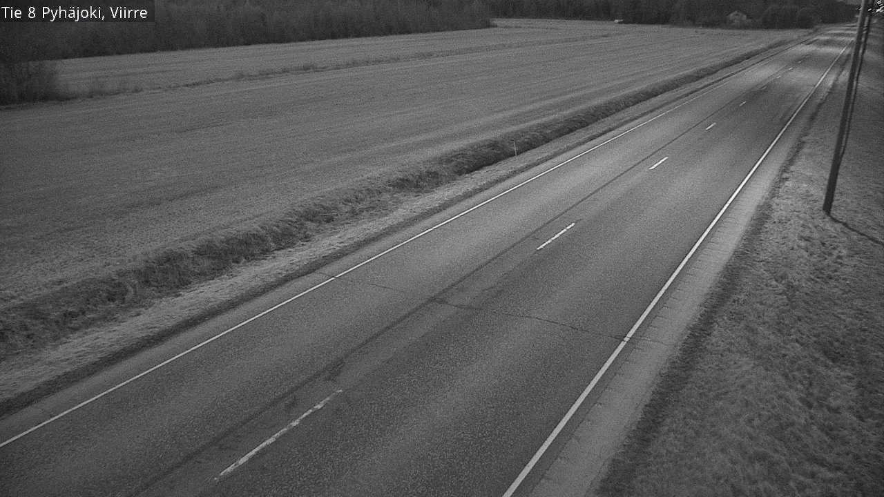 Kelikamerat Kuva Tie 8 Pyhäjoki, Viirre, Pyhäjoki, Pohjois-Pohjanmaa