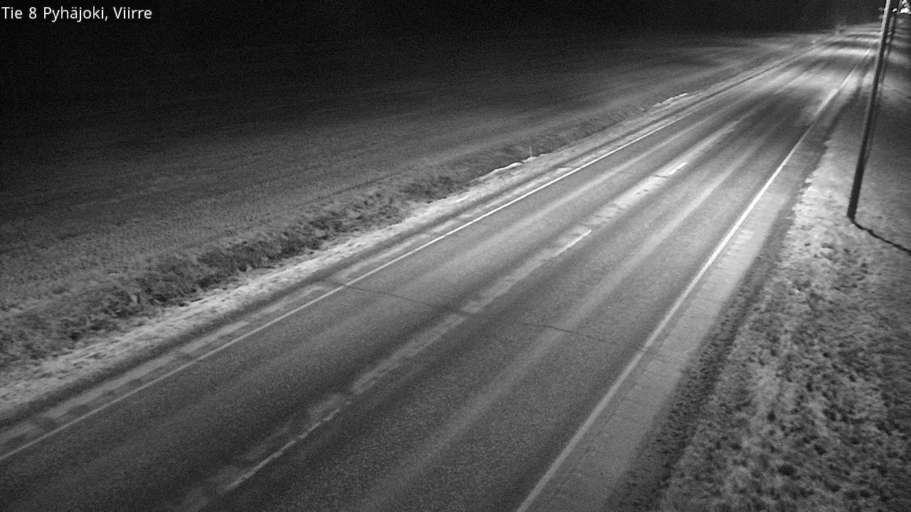 Kelikamerat Kuva Tie 8 Pyhäjoki, Viirre, Pyhäjoki, Pohjois-Pohjanmaa