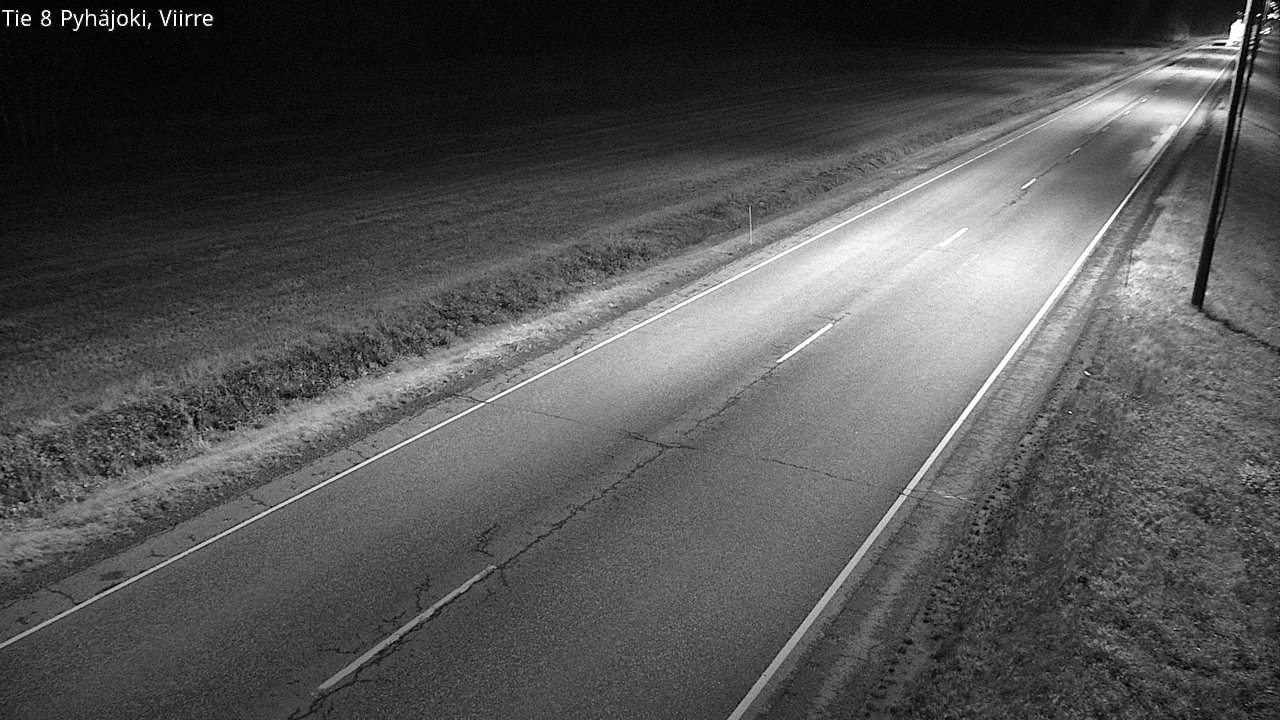 Kelikamerat Kuva Tie 8 Pyhäjoki, Viirre, Pyhäjoki, Pohjois-Pohjanmaa