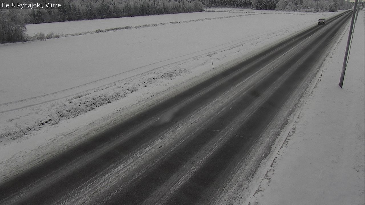 Kelikamerat Kuva Tie 8 Pyhäjoki, Viirre, Pyhäjoki, Pohjois-Pohjanmaa