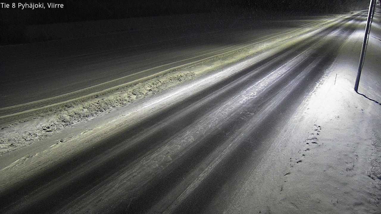 Kelikamerat Kuva Tie 8 Pyhäjoki, Viirre, Pyhäjoki, Pohjois-Pohjanmaa