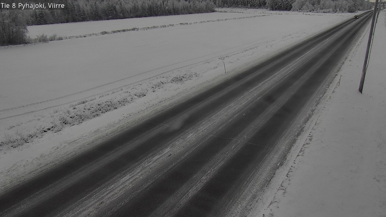 Kelikamerat Kuva Tie 8 Pyhäjoki, Viirre, Pyhäjoki, Pohjois-Pohjanmaa