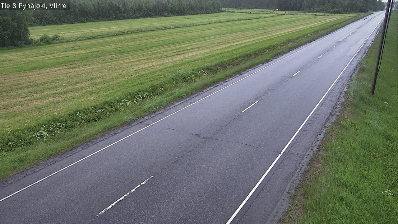 Kelikamerat Kuva Tie 8 Pyhäjoki, Viirre, Pyhäjoki, Pohjois-Pohjanmaa