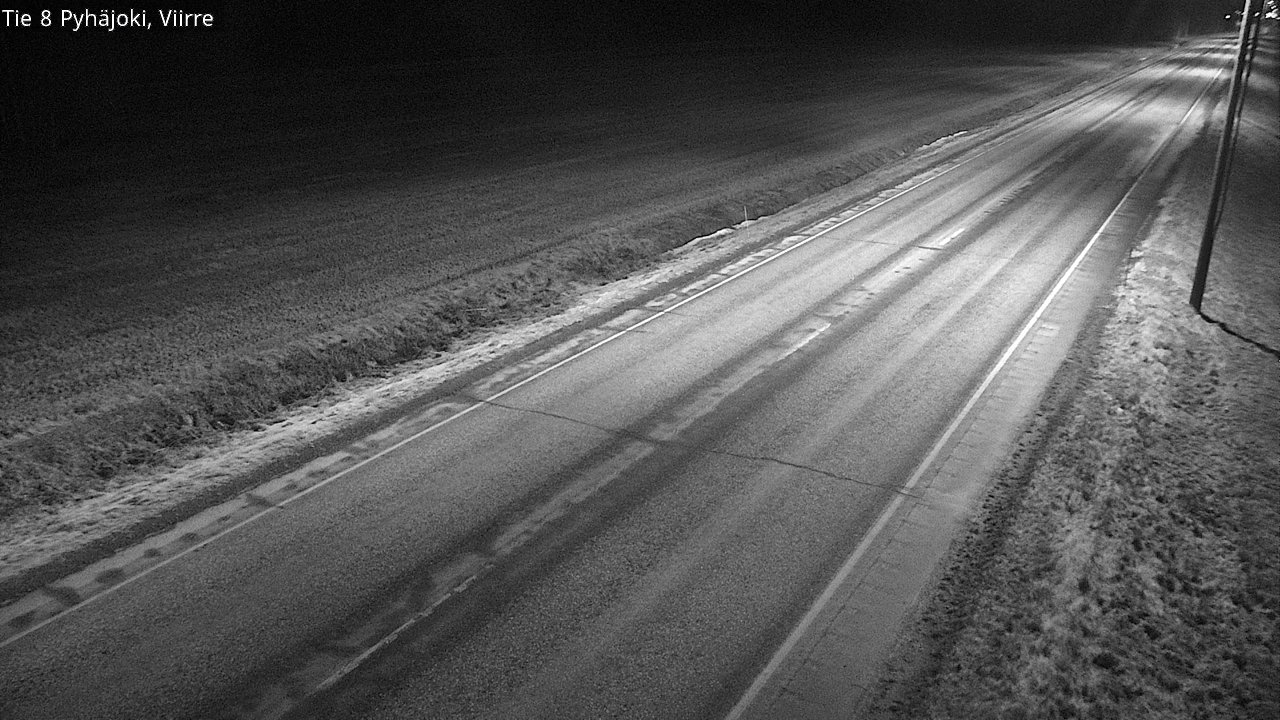 Kelikamerat Kuva Tie 8 Pyhäjoki, Viirre, Pyhäjoki, Pohjois-Pohjanmaa