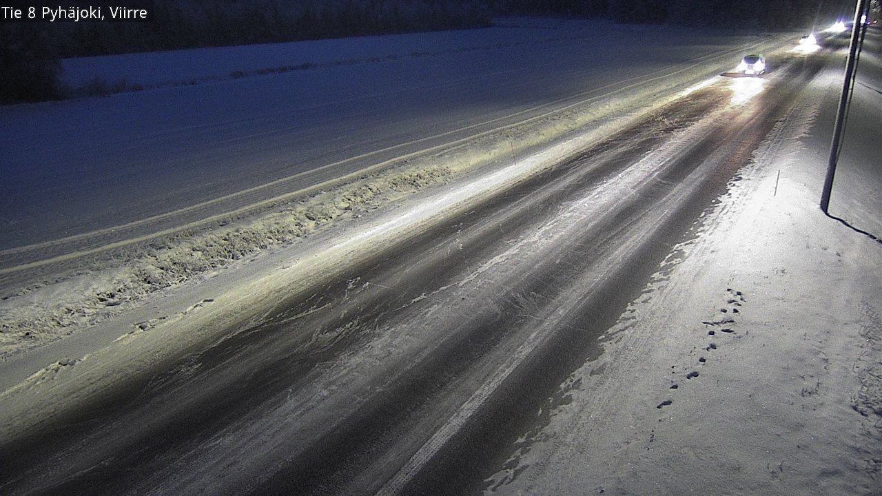 Kelikamerat Kuva Tie 8 Pyhäjoki, Viirre, Pyhäjoki, Pohjois-Pohjanmaa