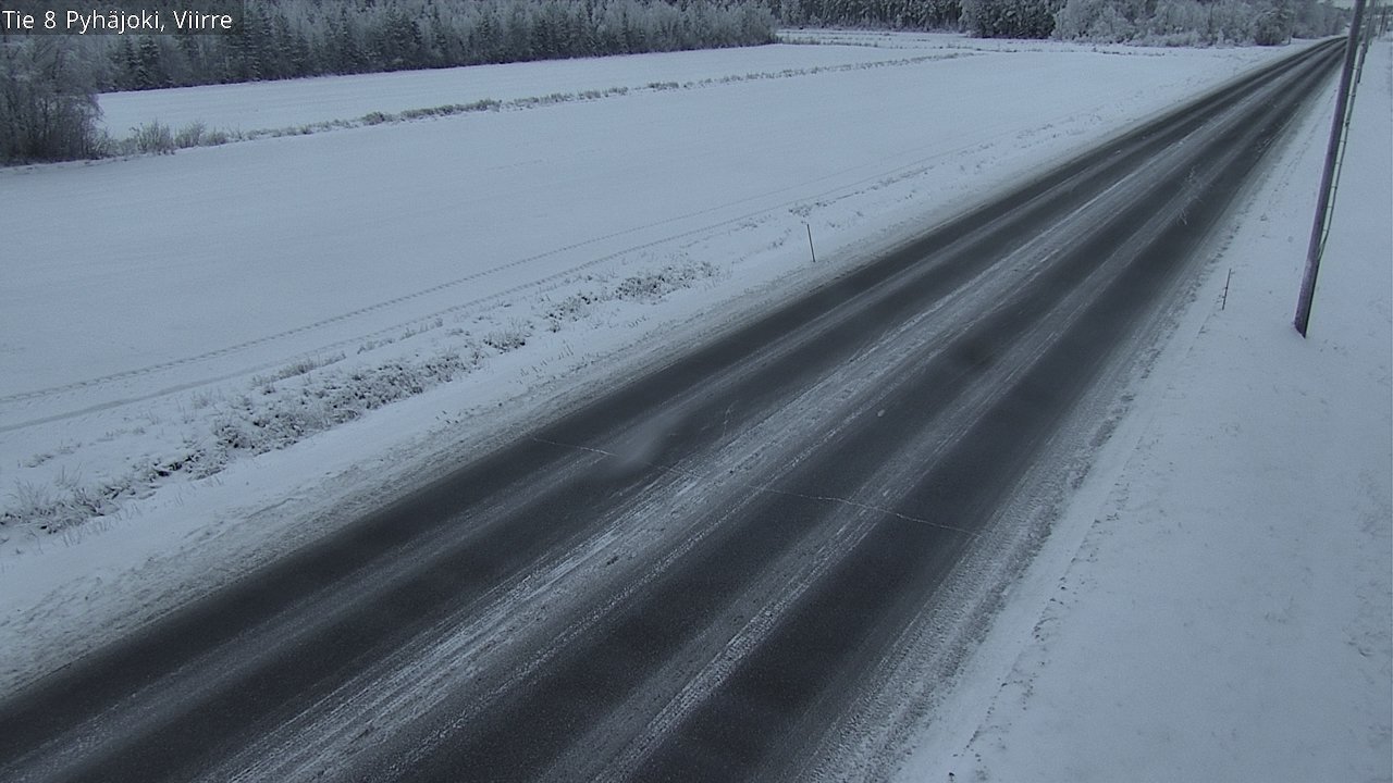 Kelikamerat Kuva Tie 8 Pyhäjoki, Viirre, Pyhäjoki, Pohjois-Pohjanmaa