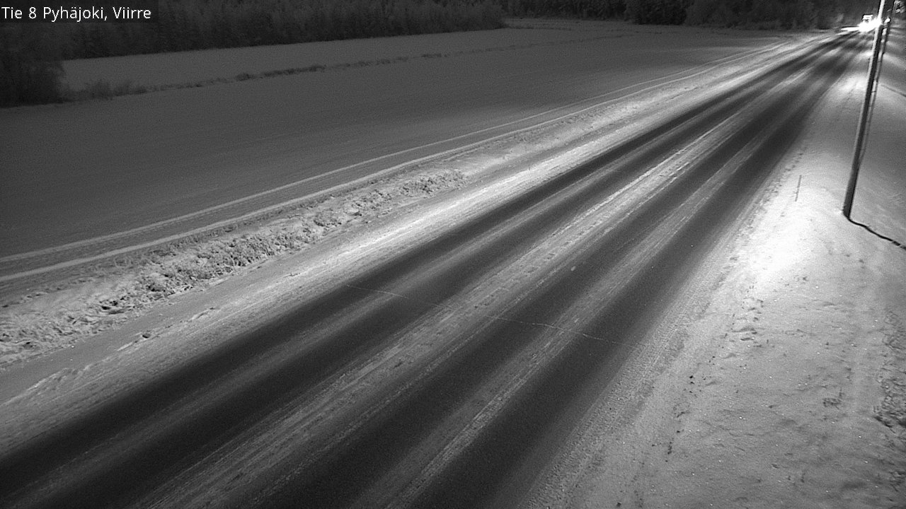 Kelikamerat Kuva Tie 8 Pyhäjoki, Viirre, Pyhäjoki, Pohjois-Pohjanmaa