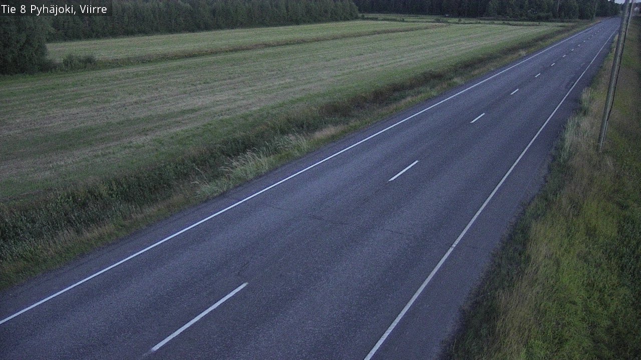 Kelikamerat Kuva Tie 8 Pyhäjoki, Viirre, Pyhäjoki, Pohjois-Pohjanmaa